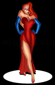 How To Draw Jessica Rabbit, Step by Step, Drawing Guide, by Dawn - DragoArt