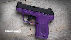 ruger lcp max 380 wonka purple pistol