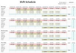 Rotating Shift Schedule Generator Roster Trejos Co