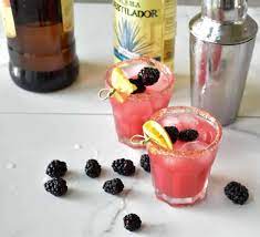 blackberry margarita zesty south