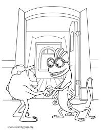 If your child loves interacting. Mike Wazowski Coloring Pages Coloring Home