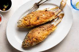korean fried whole fish recipe with