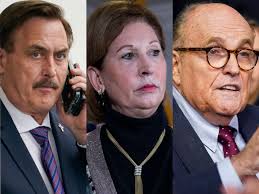 Earlier this year, dominion filed lawsuits against trump lawyer sidney powell, former trump lawyer rudy giuliani, and mypillow ceo mike lindell. Everyone Dominion Smartmatic Suing Over Election Conspiracy Theories
