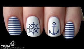 sailing anchor nail art decal sticker