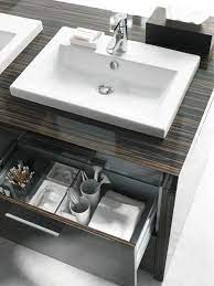 duravit 2nd floor drop in sink white with 1 tap hole 0347600000