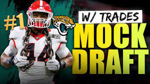 2022 NFL Mock Draft WITH TRADES! NEW #1 ...