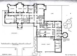 Vintage Tudor Style Mansion Floor Plans