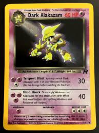 We did not find results for: Dark Alakazam Card 1 82 Pokemon Team Rocket Unlimited Edition Holo Foil Base Wizards Of The Coast Collection Series Rare Vintage 1999 2000 Now And Then Collectibles