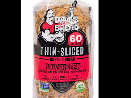 thin sliced powerseed organic bread