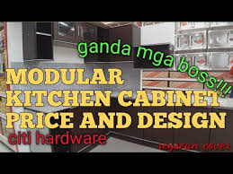 modular kitchen cabinet and