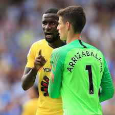That really suited antonio rudiger, who had been frozen out under frank lampard after some shaky performances. Antonio Rudiger Sends Kepa Arrizabalaga Message After Serious Training Ground Bust Up Mirror Online