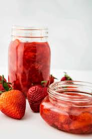 strawberry jam without pectin smells