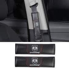 2pcs Set Car Seat Belt Microfiber Pad
