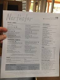 menu of northstar cafe westerville oh