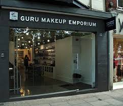 guru makeup london gl display