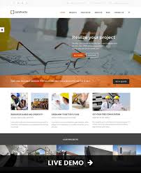 Construction Company Website Design Templates Free Pakbadminton Com