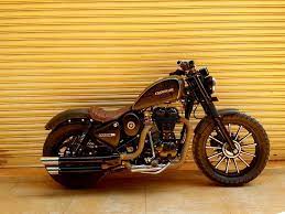 royal enfield modified into a wild