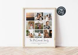 Photo Gift Collage Template Printable