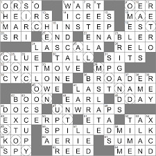 la times crossword 8 mar 23 wednesday