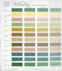 Paint Colors Historic Paint Paint Charts