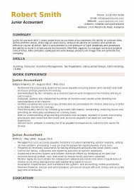 Five key resume tips for landing an accountant job Junior Accountant Resume Samples Qwikresume