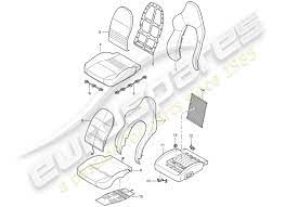Boxster 986 2000 Backrest Covers