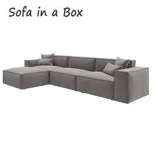 Modern Living Room Sofa Set L Shaped