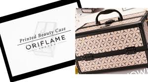 printed oriflame vanity case you