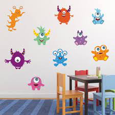 Monster Wall Stickers Monster Wall