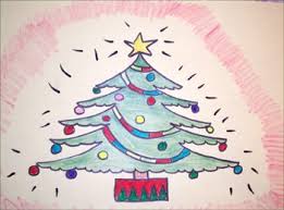 How To Draw Christmas Tree Hellokids Com