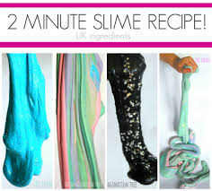 easy uk slime recipe the imagination