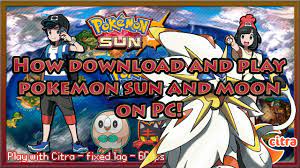 How to download and play Pokemon Sun/Moon on PC - YouTube