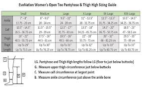 Evonation Womens Usa Made Open Toe Compression Pantyhose 15 20 Mmhg Moderate Pressure Medical Quality Ladies Waist High Sheer Support Stockings