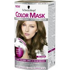 I died my hair blue a good few times i wanted it to be a beige blonde in the end i tried everything to get the blue out of my hair and it just would not budge just lighten even hair stripping. 3 X Schwarzkopf Color Hair Mask Dark Blonde 700