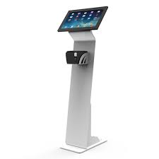 floor stand kiosk for monitors tablets
