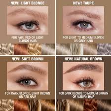 eyebrow makeup for redheads blondes