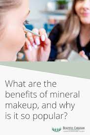 what are the benefits of mineral makeup