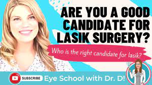 candidate for lasik laser eye surgery