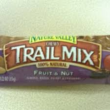 nature valley chewy trail mix bars
