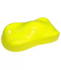 Paint Fluorescent Yellow Racing Colors