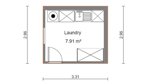 Laundry Room Floor Plans Types