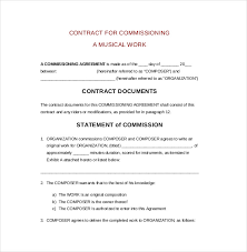 23 Commission Agreement Templates Word Pdf Pages Free
