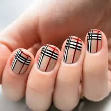 39 awesome plaid nail art designs for