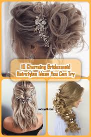 Bridesmaid hairstyles 2020 are the hottest topic for thousands of beautiful girls. 10 Charming Bridesmaid Hairstyles Ideas You Can Try Fashions Nowadays