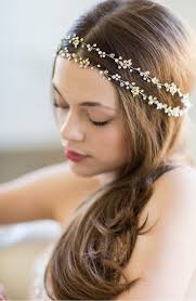 Whimsical fairytale bohemian bridal headpiece pearl blooms with swarovski crystal centres sit amongst delicate tendrils of pearl and crystal, accented with scattered pearl floral hairpins. 12 Wedding Hair Accessories For Every Type Of Bride Stunning Bridal Hairpieces