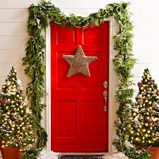 front door for the festive season