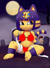 Spooky Ankha NSFW Art Print 8.5x11 - Etsy