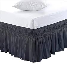 ruffled wrap around bed skirt 30 inches