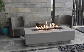 Small twigs are packed into the fire hole and readily combustible material is set on top and lit. Elementi Granville Fire Pit Table Ofg121ng Gardenlines