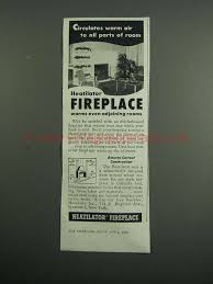 1954 Heatilator Fireplace Ad